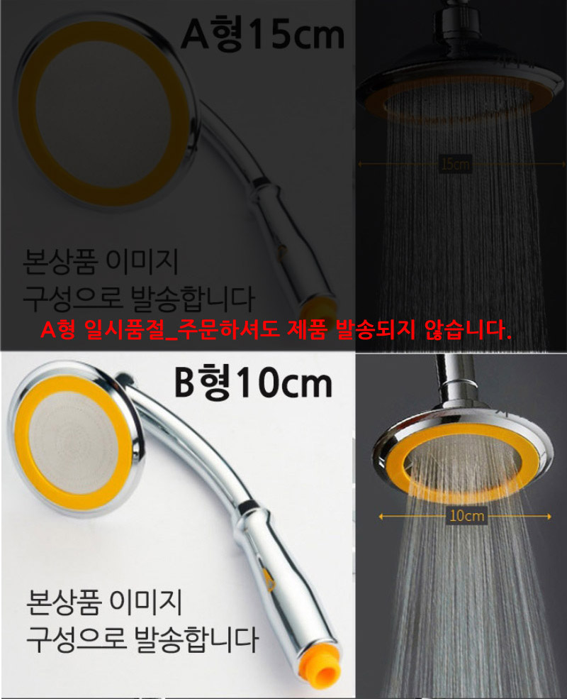 NEW POWERFUL SHOWERHEAD Bathroom Shower Head Repla