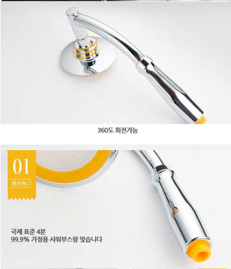 NEW POWERFUL SHOWERHEAD Bathroom Shower Head Repla