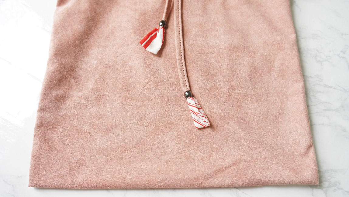 Practical suede eco bag pink embroidered bag shoul