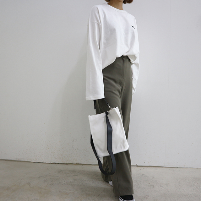 New Women's Pants High Waist Wide Long Slacks W