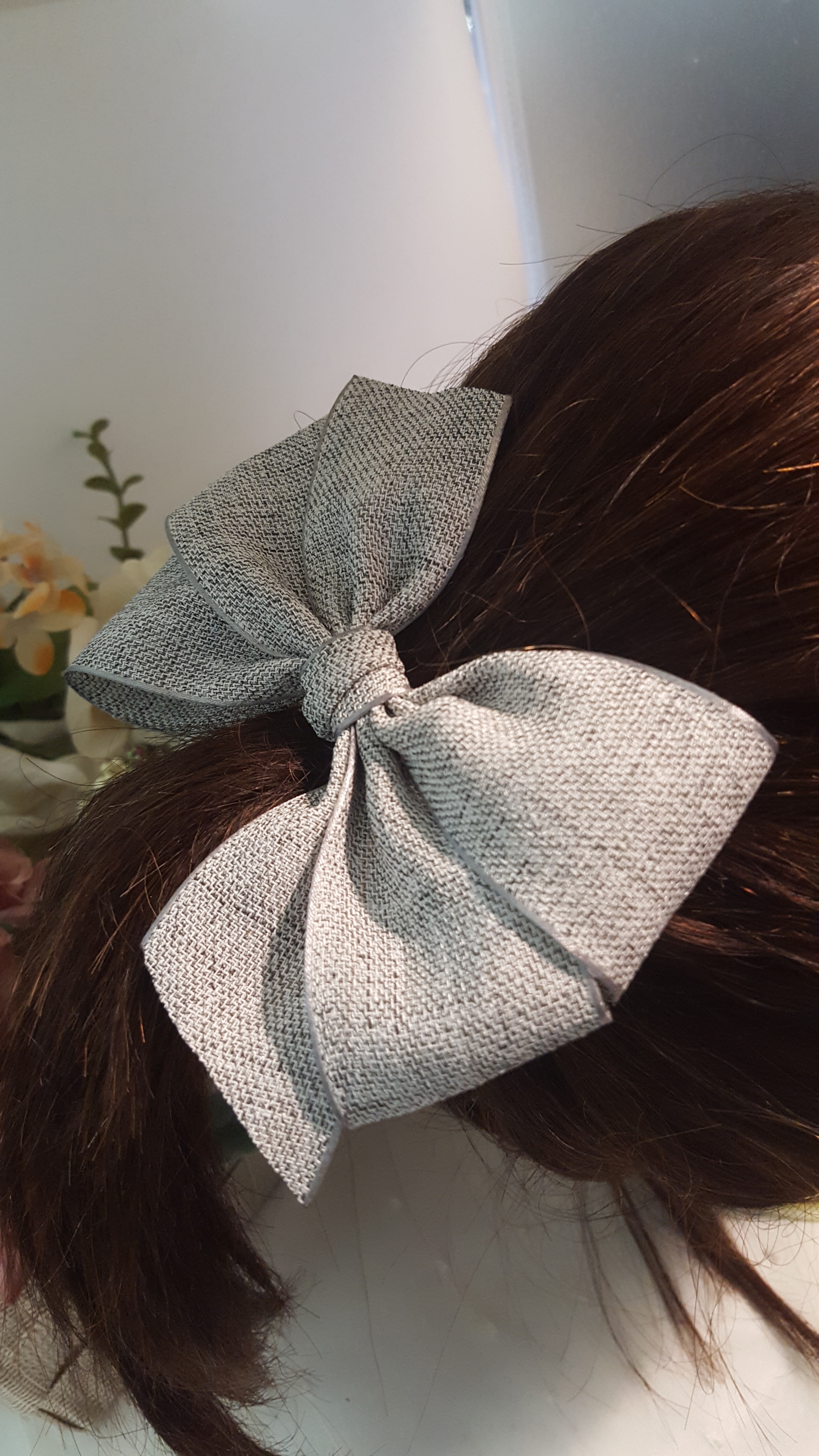 New ribbon pin hairpin handmade hairpin
