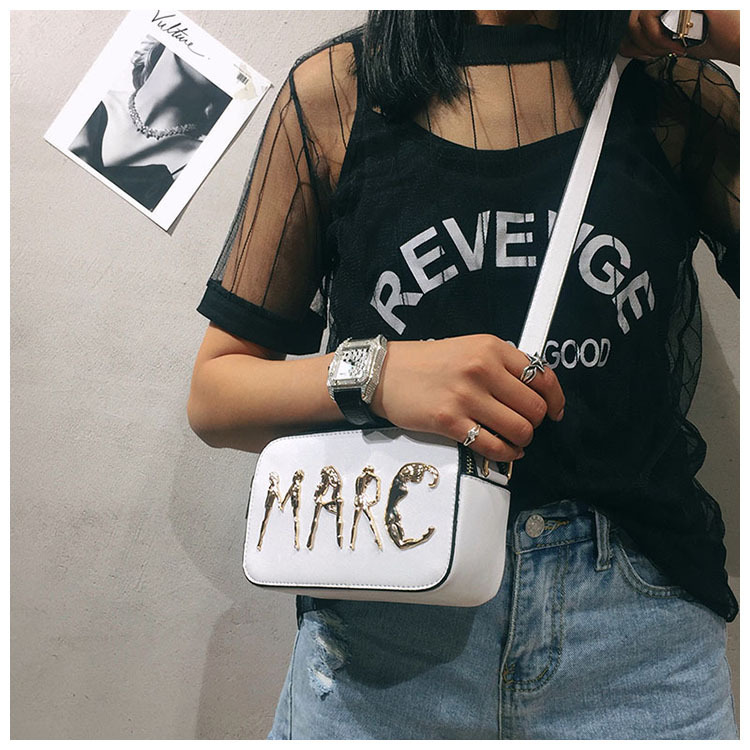 New Golden Lettering Mini Cross Back Women Women B