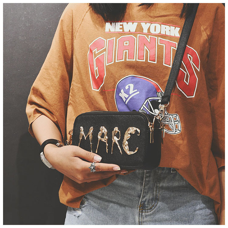 New Golden Lettering Mini Cross Back Women Women B