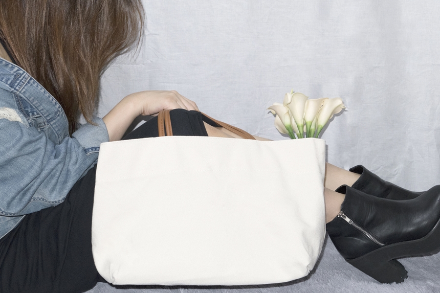 Bigbag Canvas Eco Bag Linen Tote Bag Jung Yumi Bag