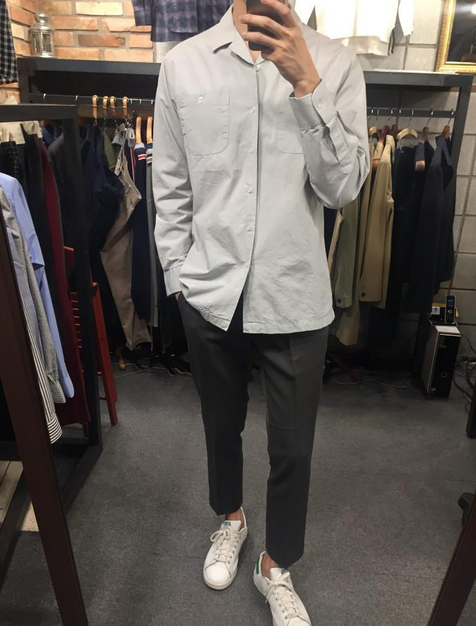 New Men's Pants Slim fit line Slacks Man suit P