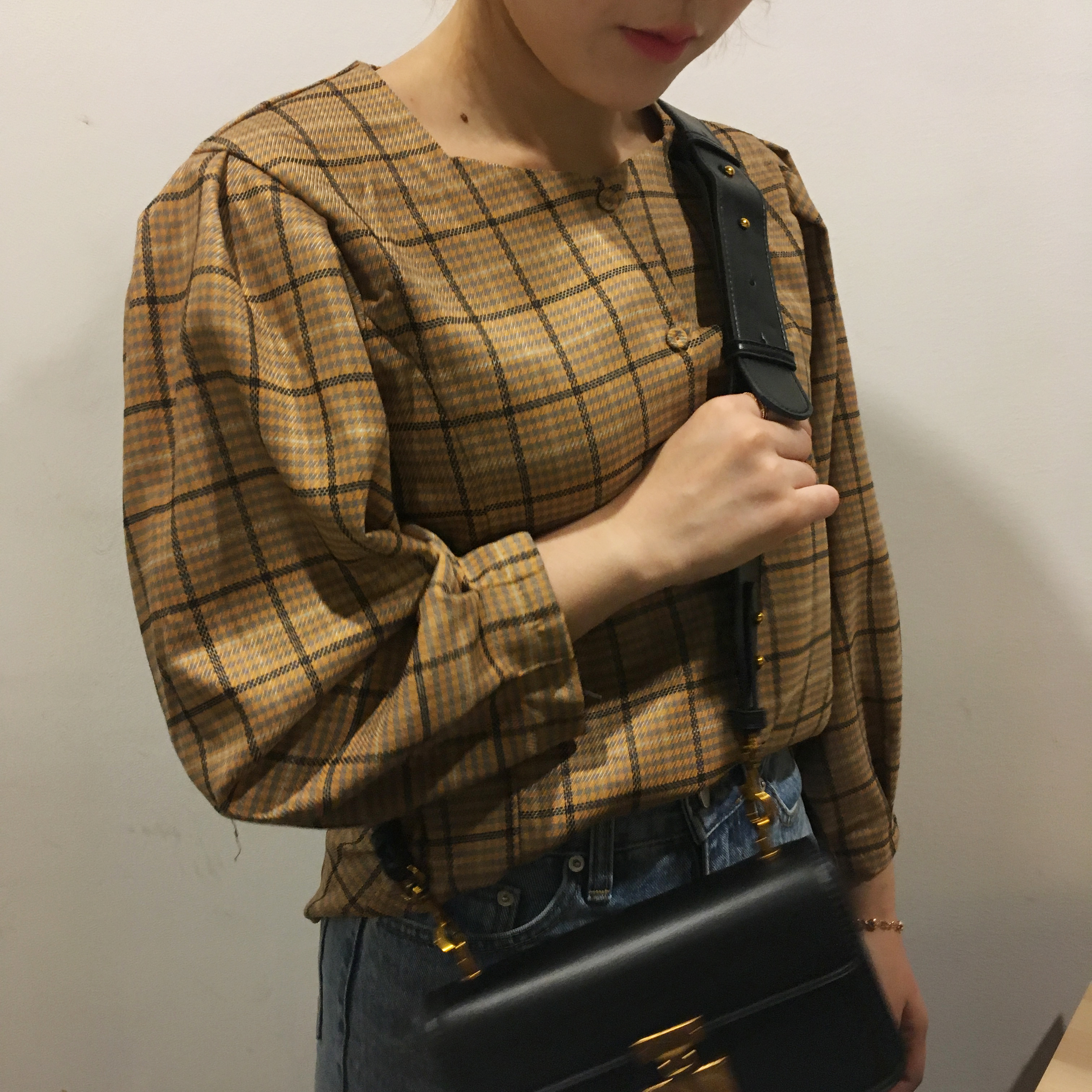 New Daily Mini Cross Bag Messenger Bag Piano Leath