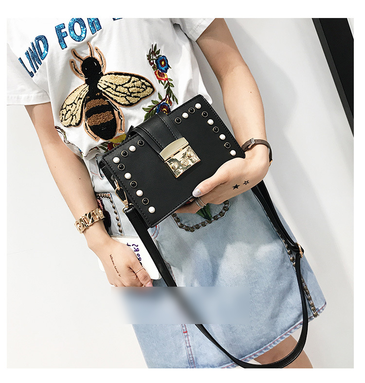 New Bead Square Mini Cross Back Bag 20 Women Women