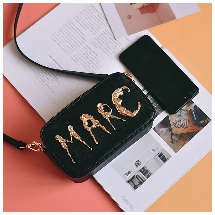 New Golden Lettering Mini Cross Back Women Women B