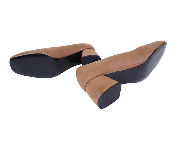 Square nose Tongue middle heel foot Comfortable sh