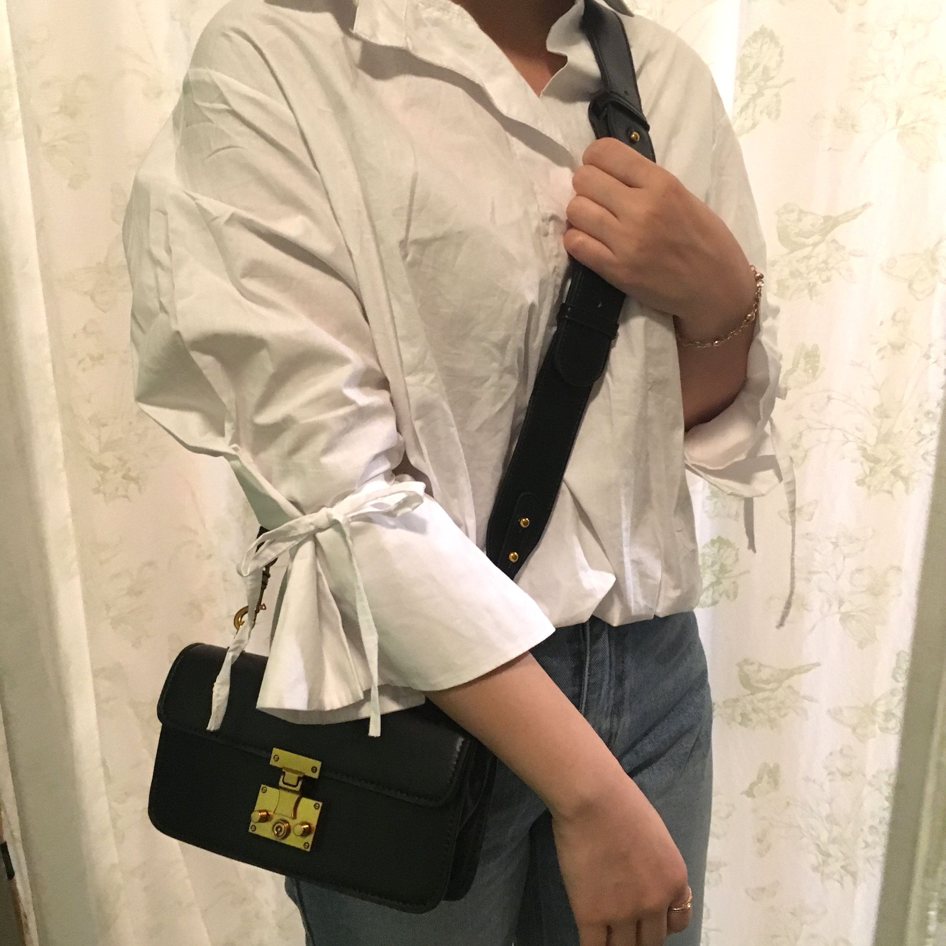 New Daily Mini Cross Bag Messenger Bag Piano Leath
