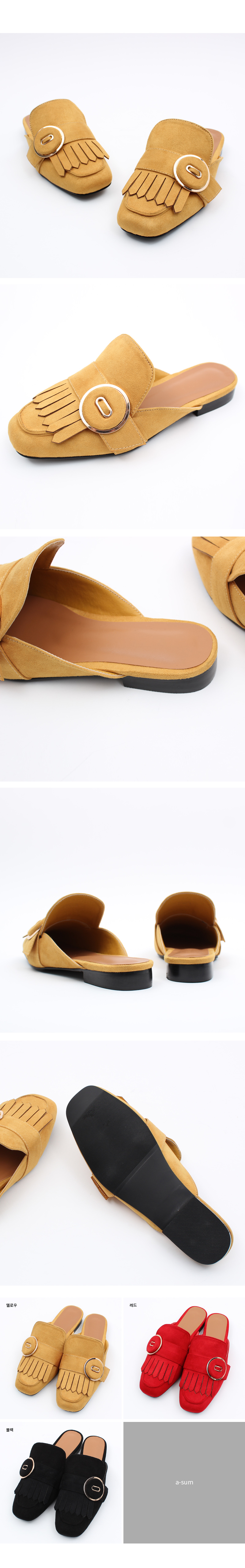 New Rabbit Fringe Suede Gold Buckle Bloopers Decor