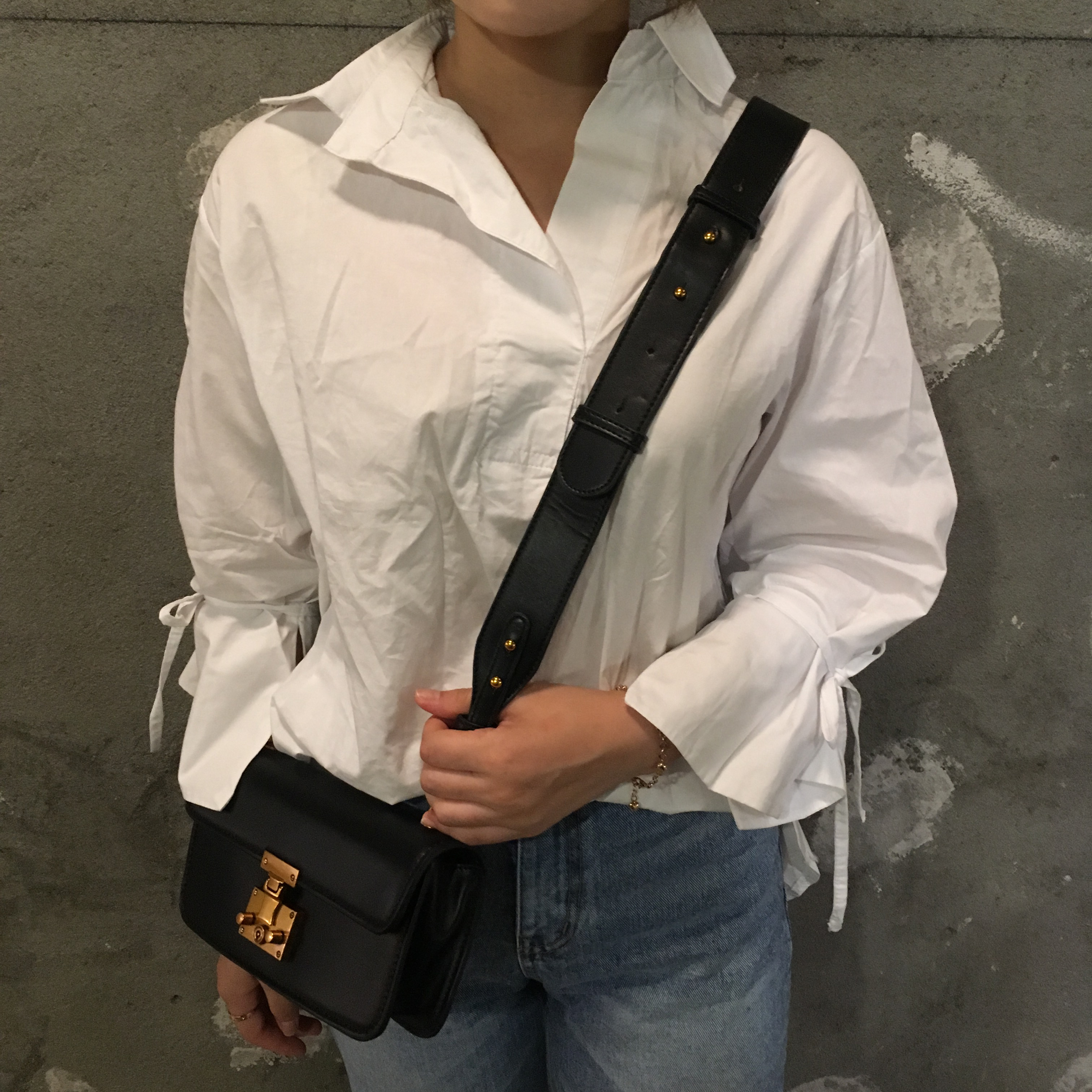 New Daily Mini Cross Bag Messenger Bag Piano Leath