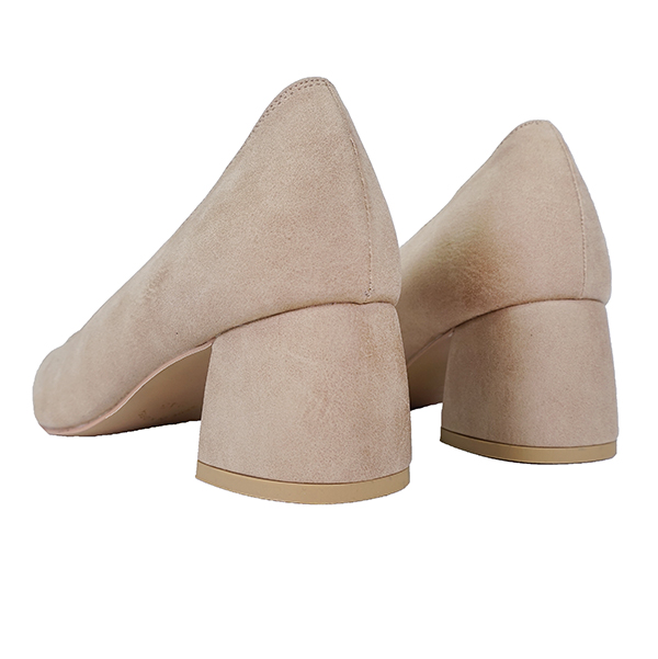 Square nose Tongue middle heel foot Comfortable sh