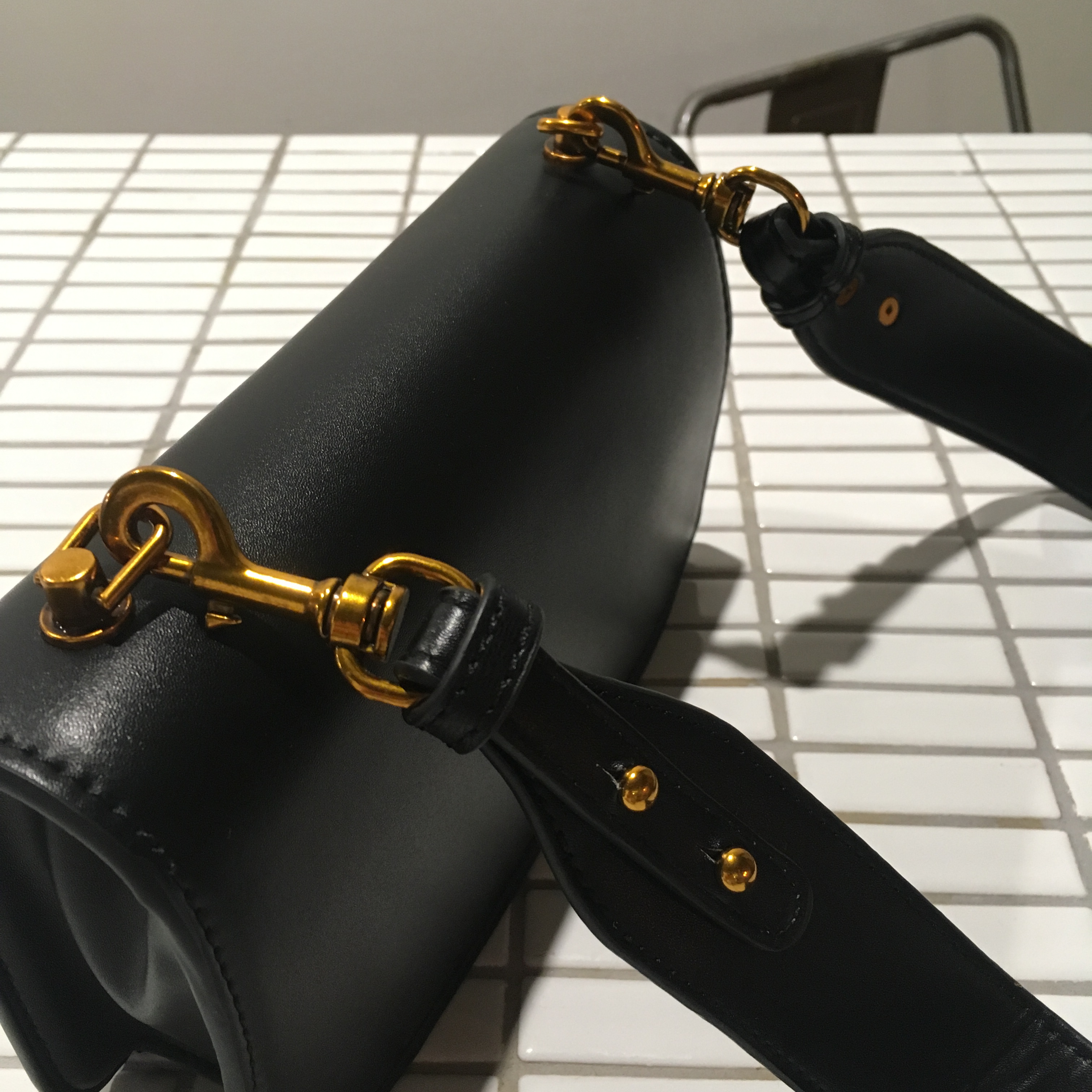 New Daily Mini Cross Bag Messenger Bag Piano Leath