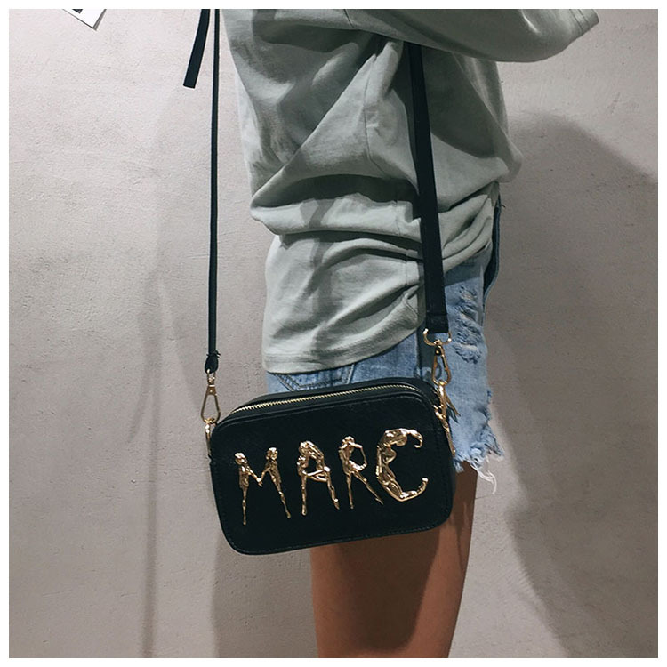 New Golden Lettering Mini Cross Back Women Women B