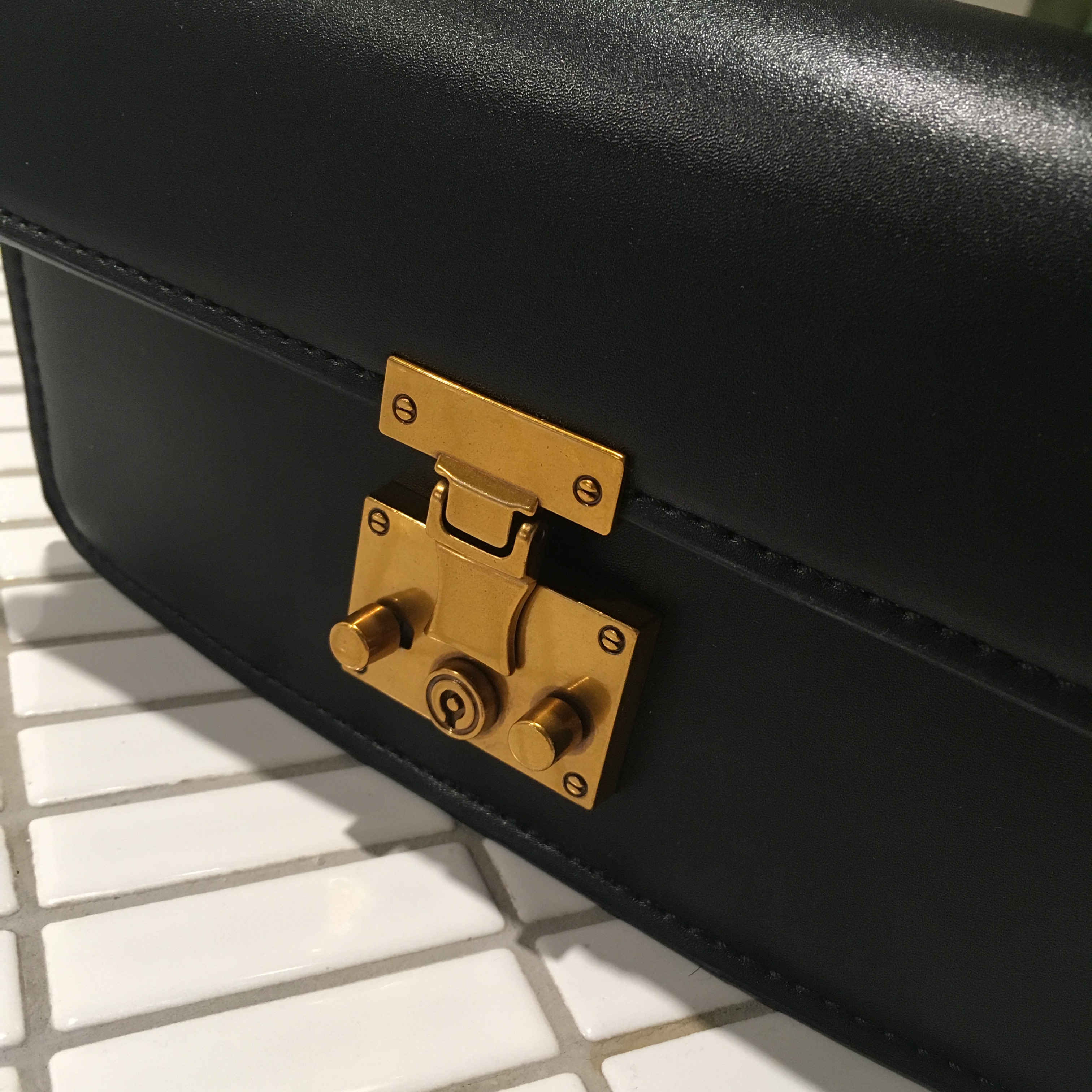 New Daily Mini Cross Bag Messenger Bag Piano Leath