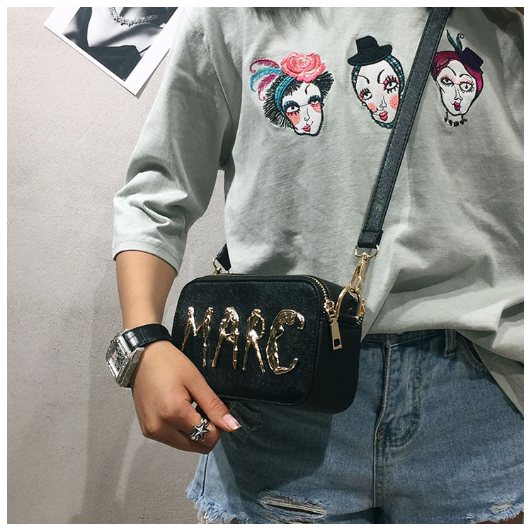 New Golden Lettering Mini Cross Back Women Women B