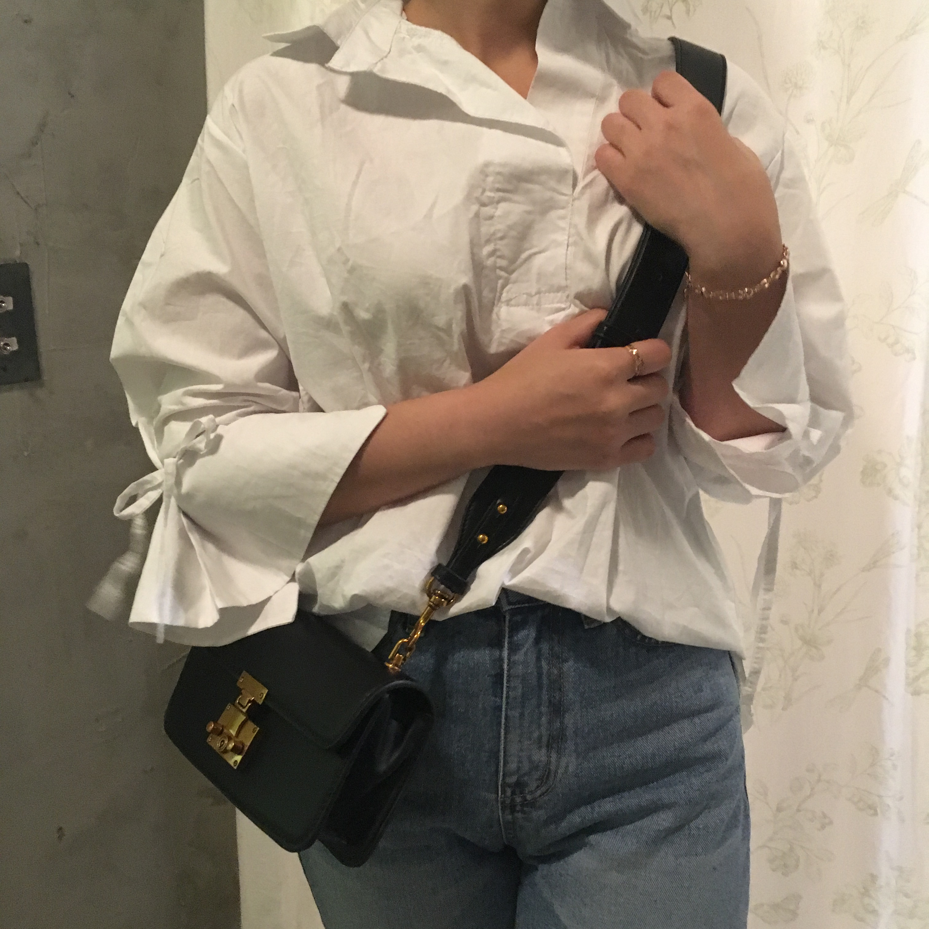 New Daily Mini Cross Bag Messenger Bag Piano Leath