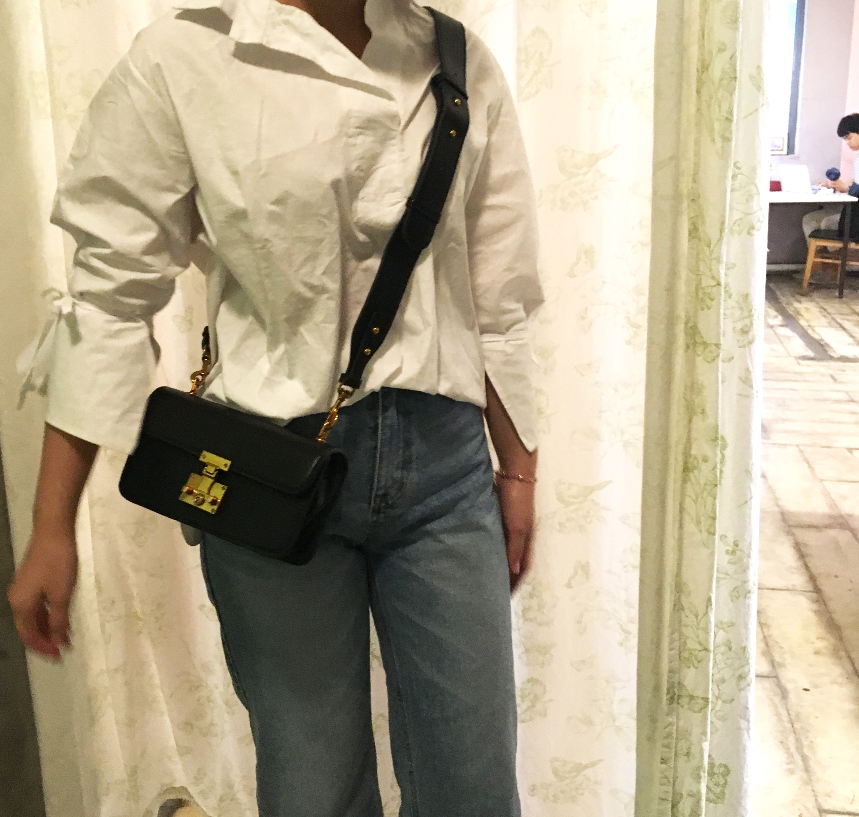 New Daily Mini Cross Bag Messenger Bag Piano Leath