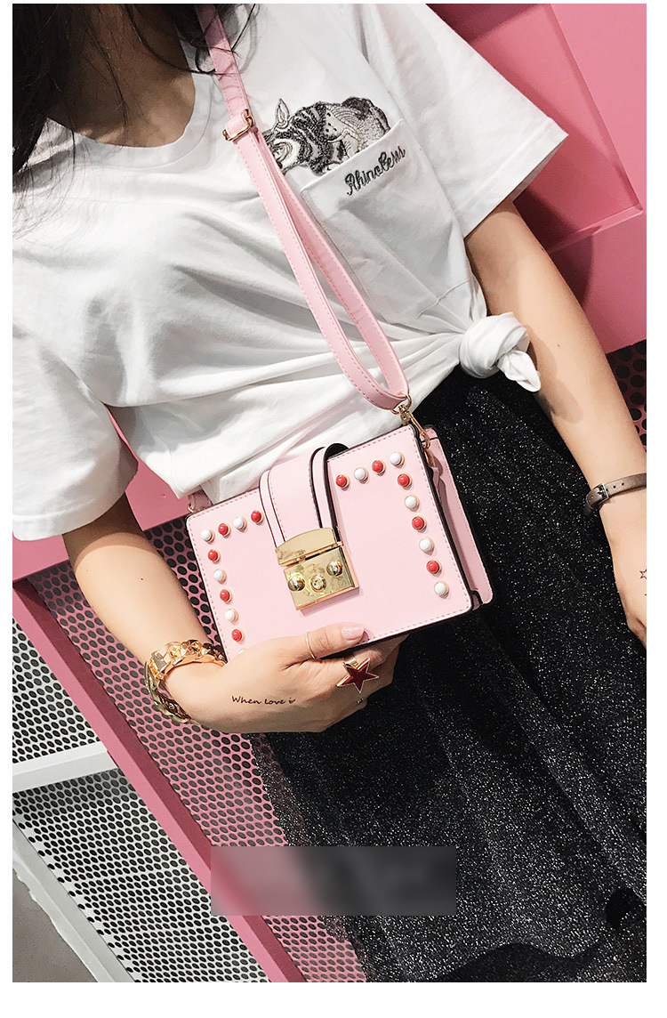 New Bead Square Mini Cross Back Bag 20 Women Women