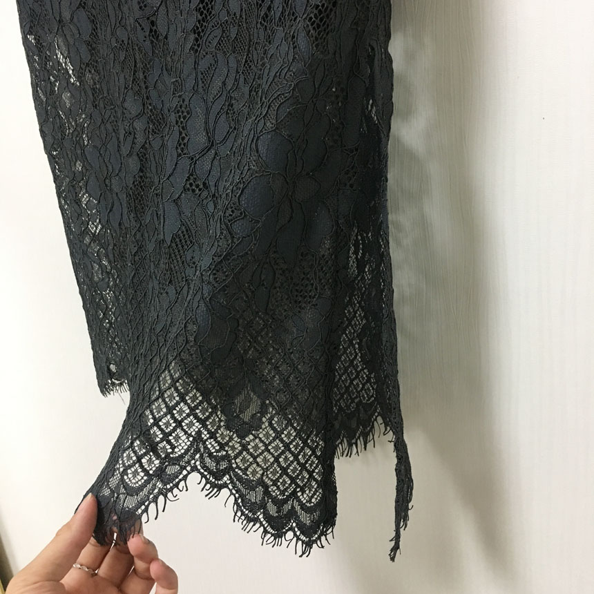 Lace long skirts colors S, M Office look 20s Women