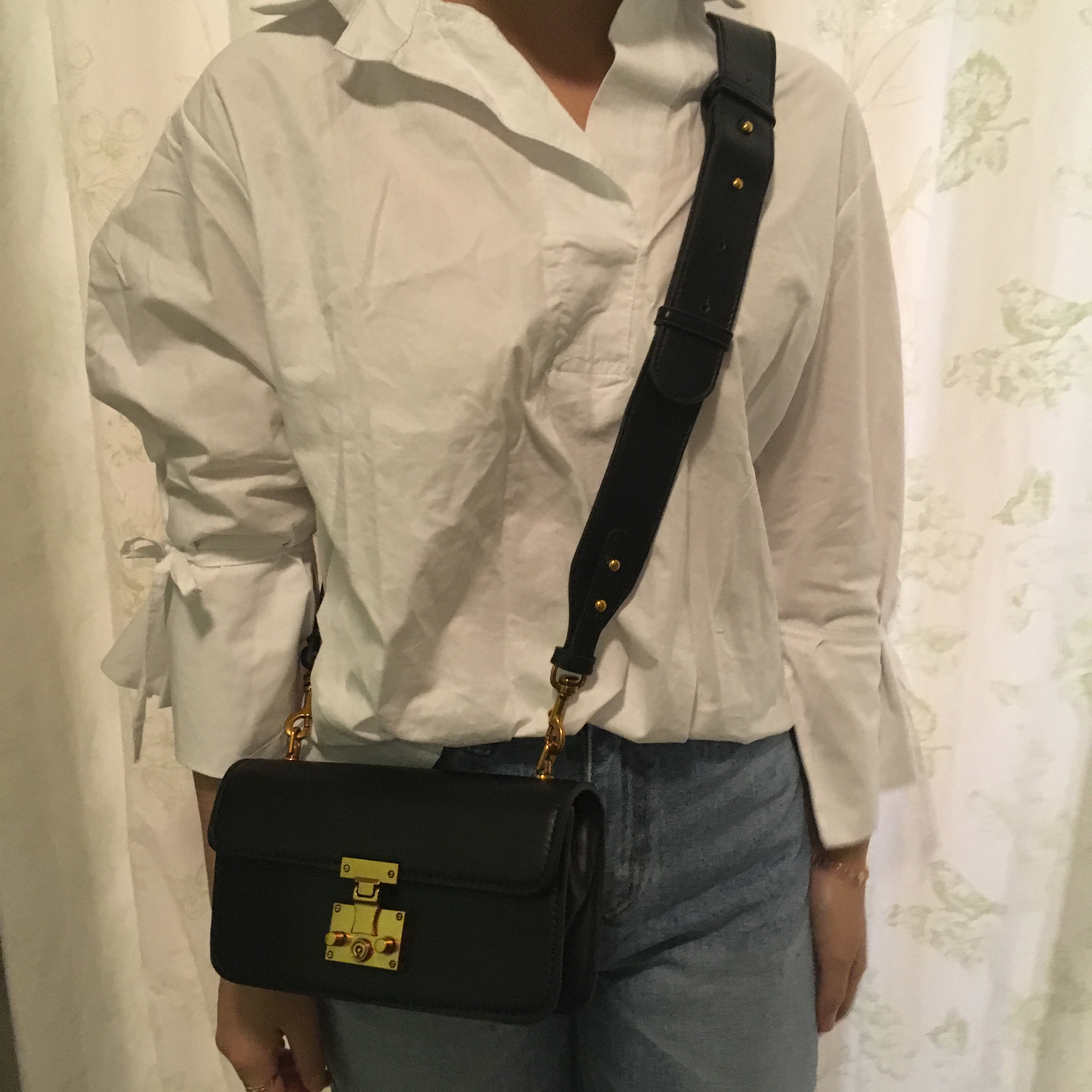 New Daily Mini Cross Bag Messenger Bag Piano Leath