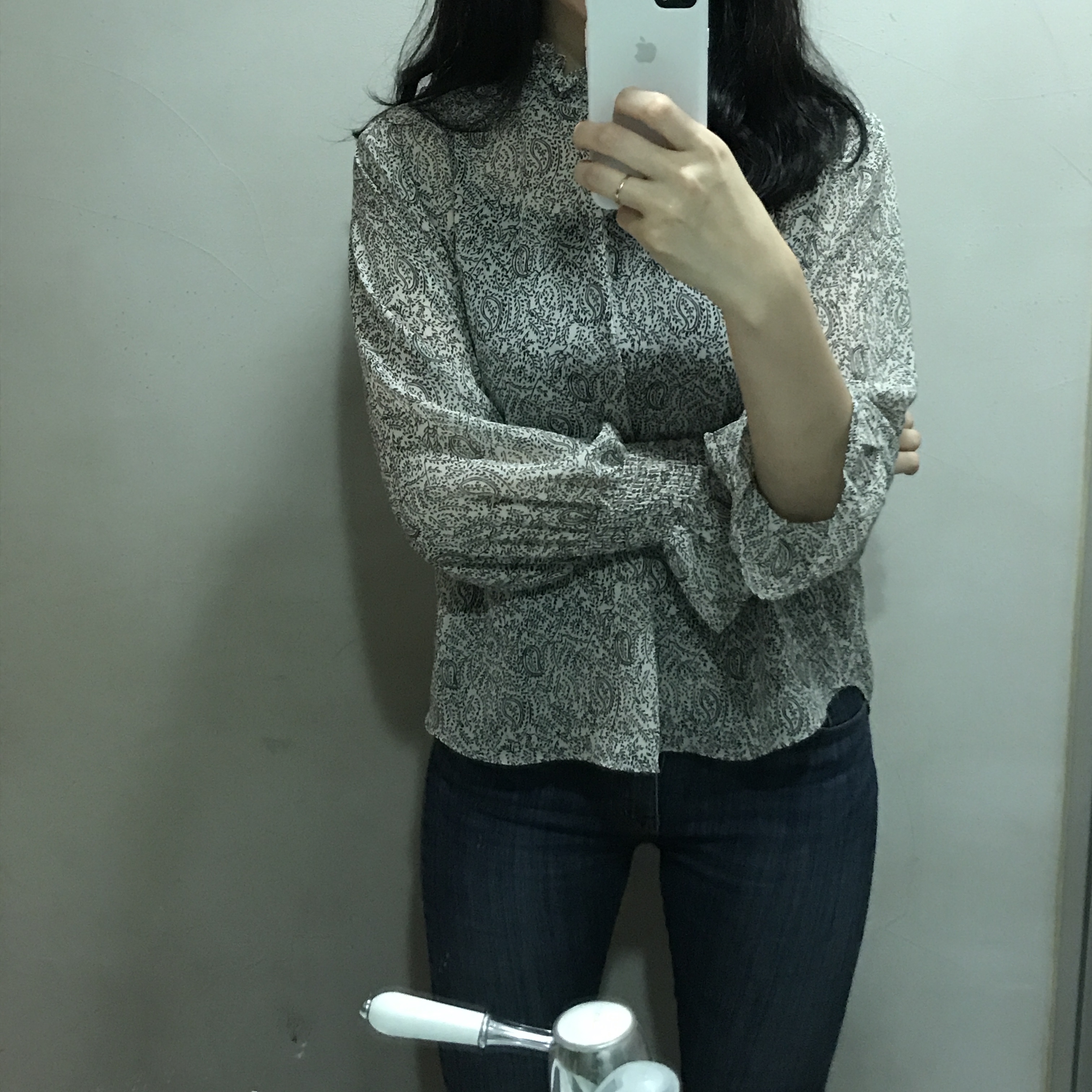 NEW FASHION LADY GIRL Blouse Autumn Frilly Blouse 