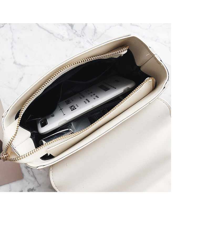 New Bead Square Chain Cross Mini Bag Women's Ba