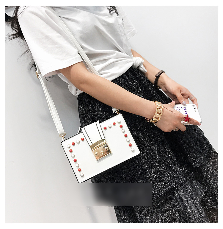 New Bead Square Mini Cross Back Bag 20 Women Women