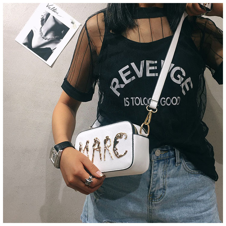 New Golden Lettering Mini Cross Back Women Women B