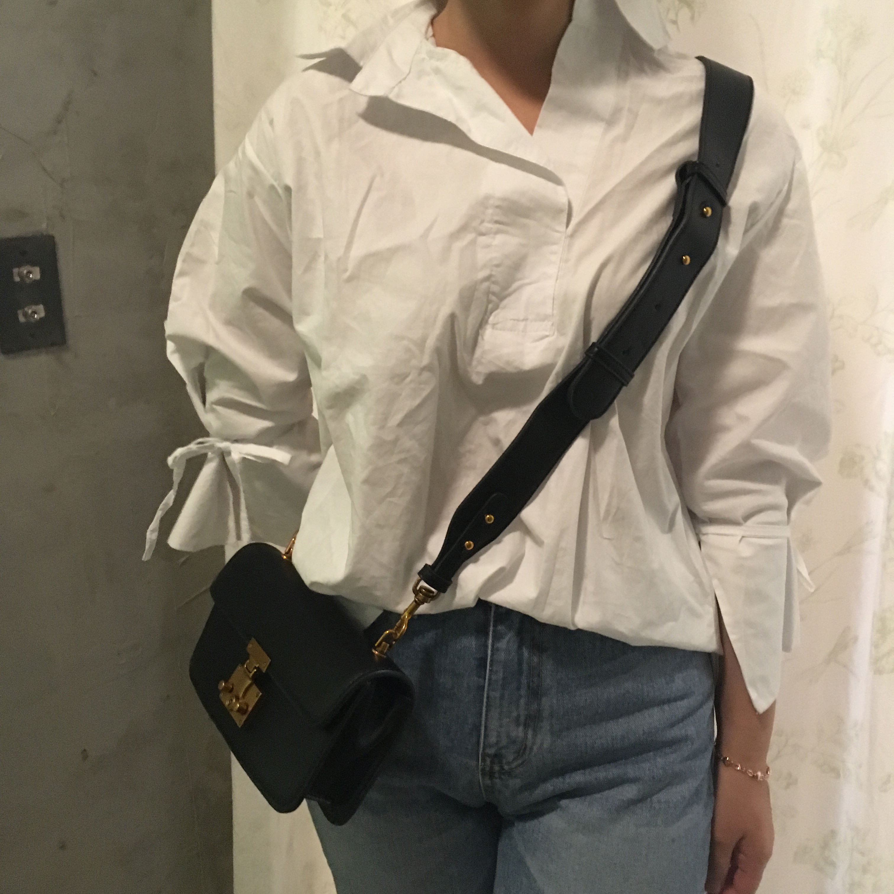 New Daily Mini Cross Bag Messenger Bag Piano Leath