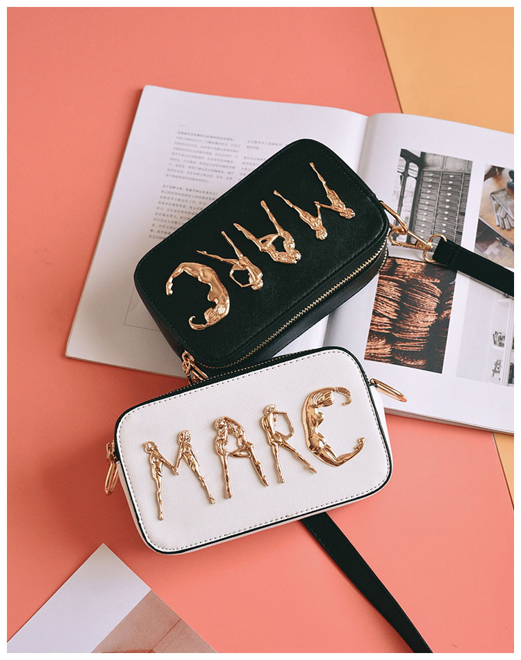 New Golden Lettering Mini Cross Back Women Women B