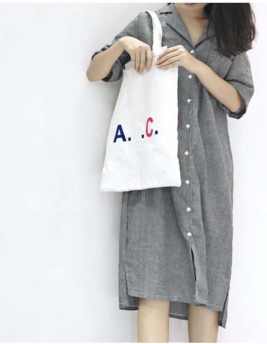 NEW FASHION LADY GIRL DRESS Popular Linen Striped 