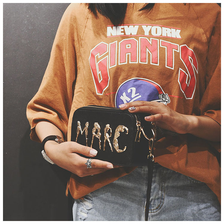 New Golden Lettering Mini Cross Back Women Women B