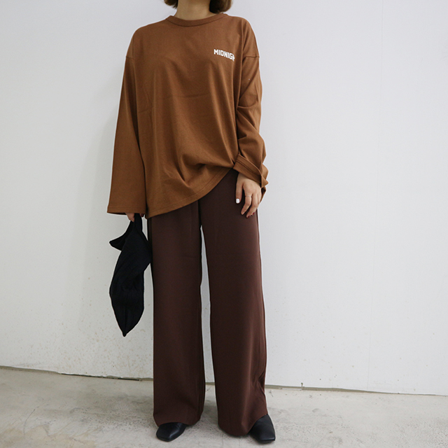 New Women's Pants High Waist Wide Long Slacks W