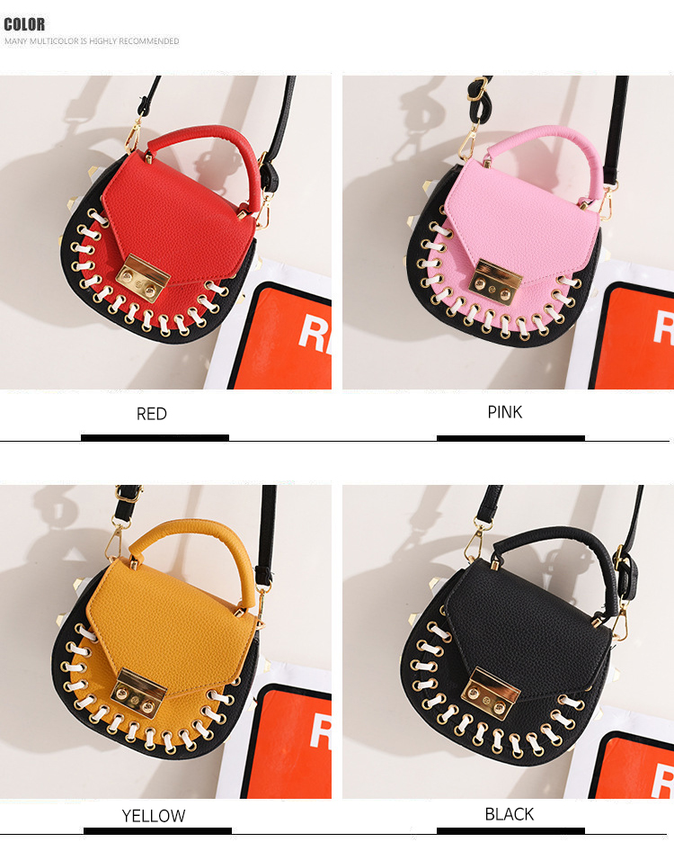 New Round Eyelet Cross Mini Back Women Women Back 