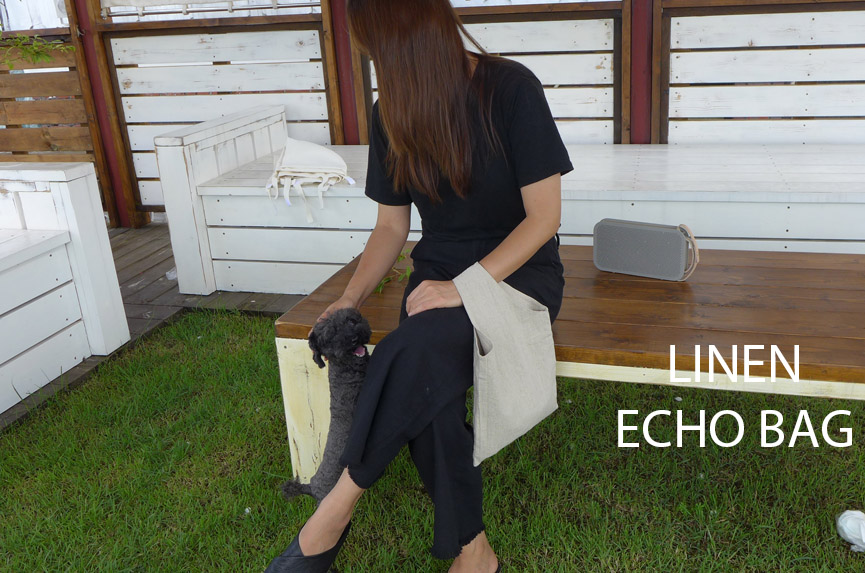 One-Handed Knit Lined Eco Bag _ Diva Sister Tote B