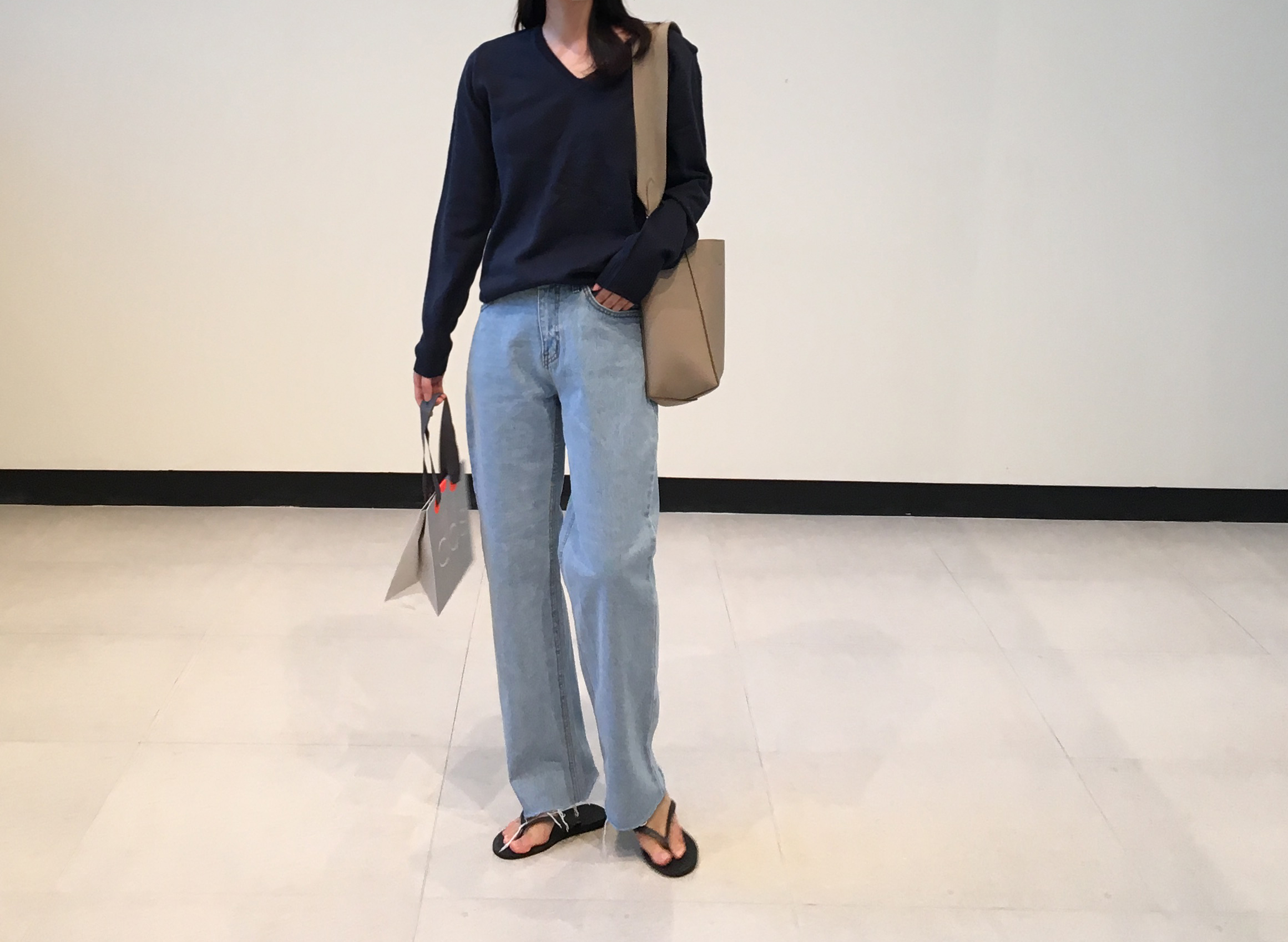 Women Jeans Pants Natural Vintage Denim Pants 2col