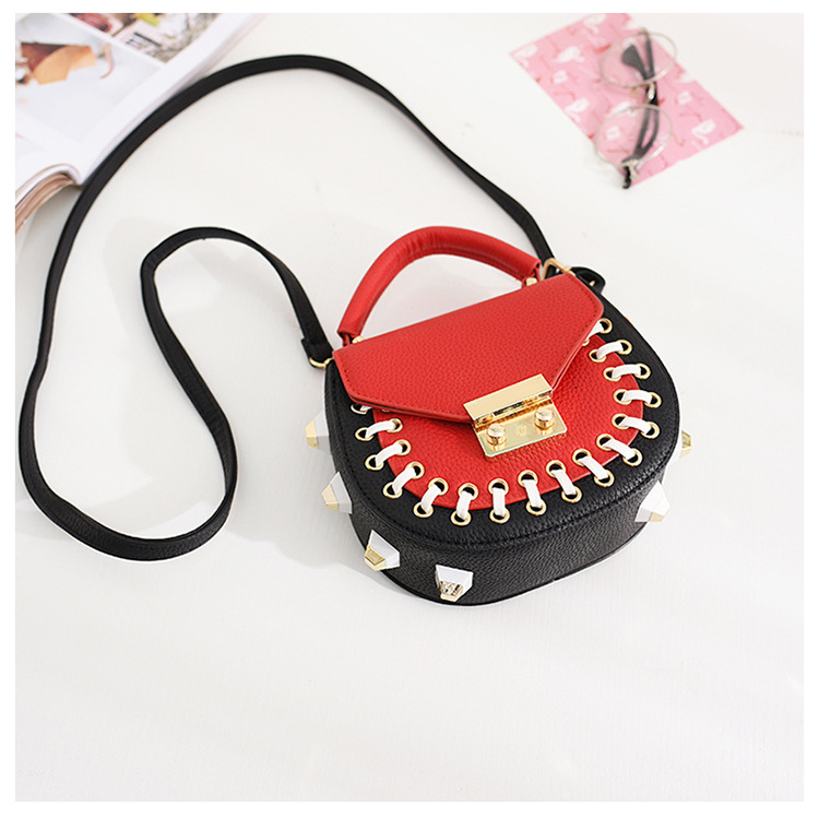 New Round Eyelet Cross Mini Back Women Women Back 