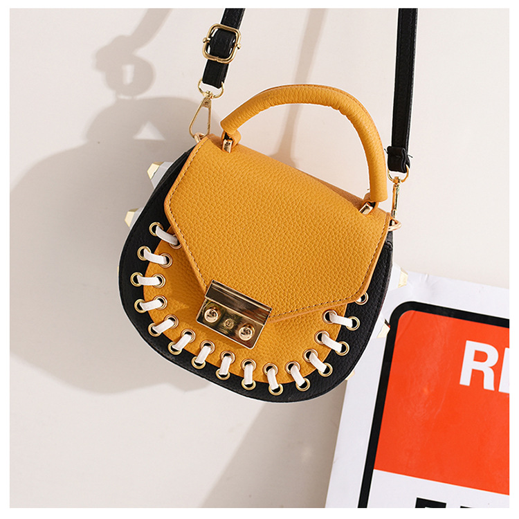 New Round Eyelet Cross Mini Back Women Women Back 