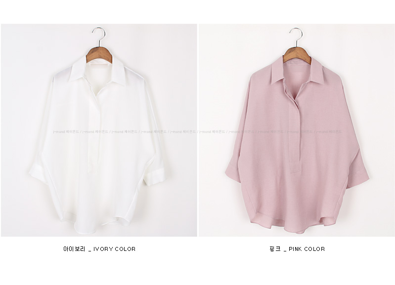 NEW FASHION LADY GIRL Blouse Jenny half sleeve ope