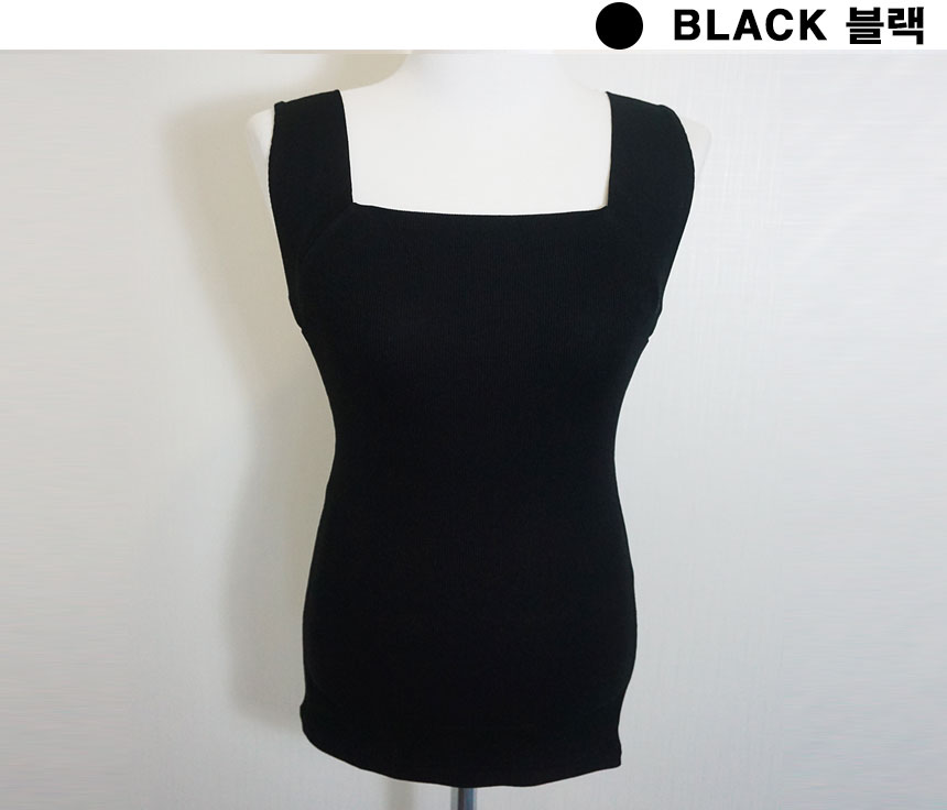 Square square necklace with perfect fit 4color Bea