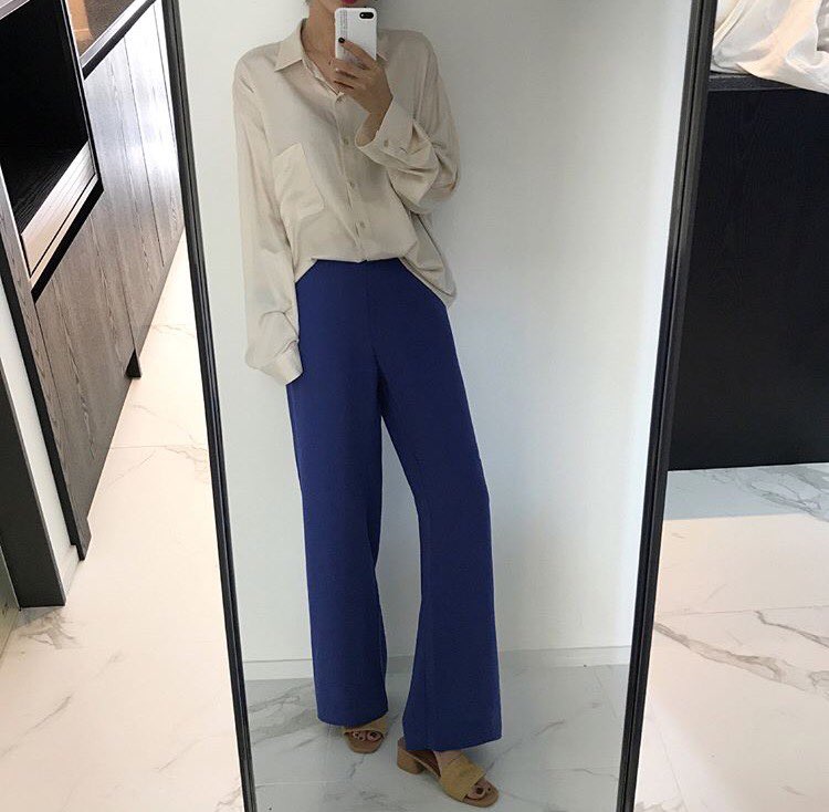 New Women's Pants Rich Wide Pants Comfortable C