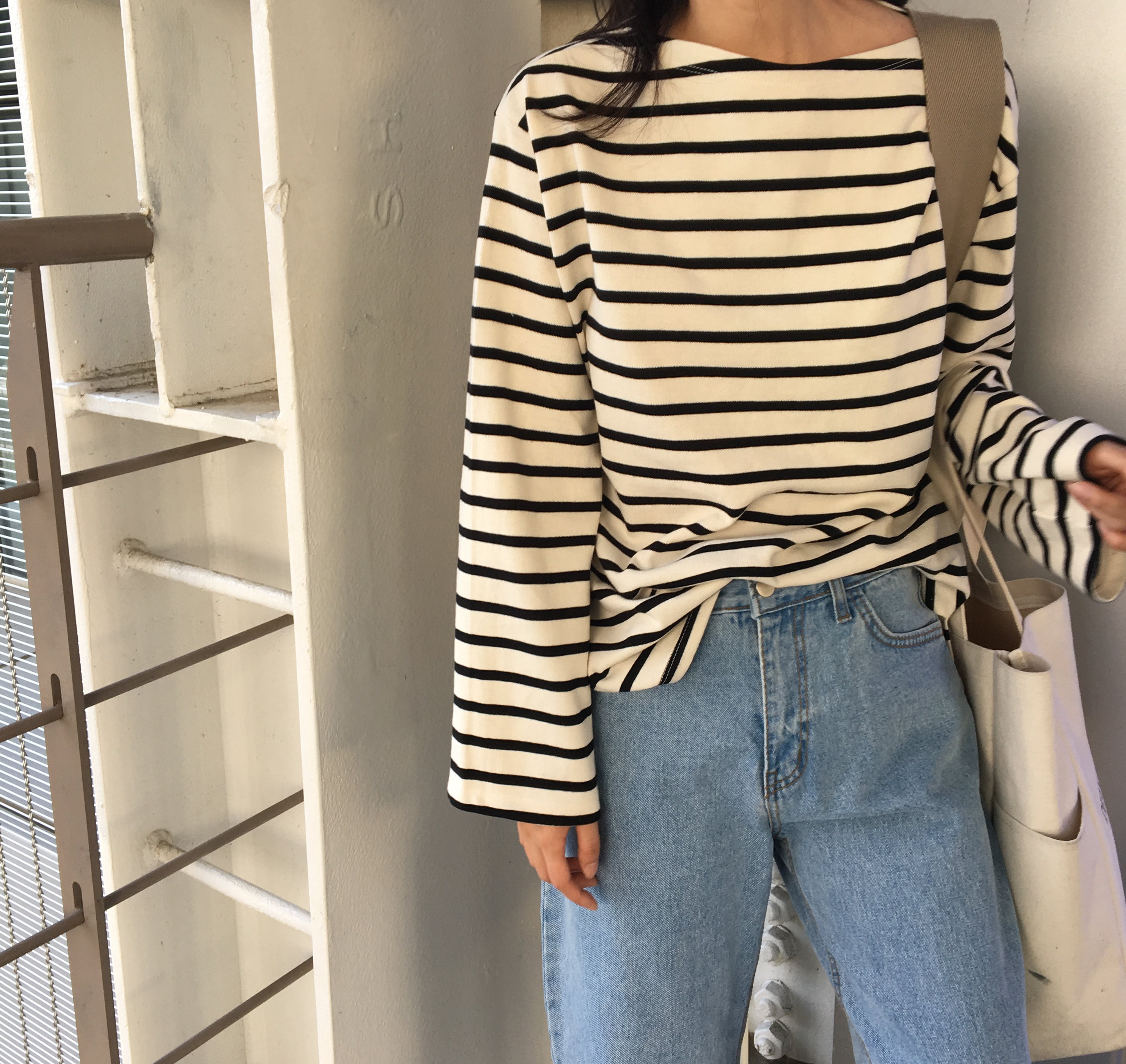 Women Jeans Pants Natural Vintage Denim Pants 2col