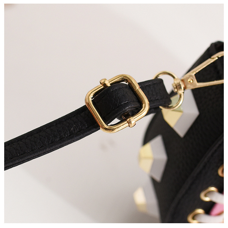 New Round Eyelet Cross Mini Back Women Women Back 