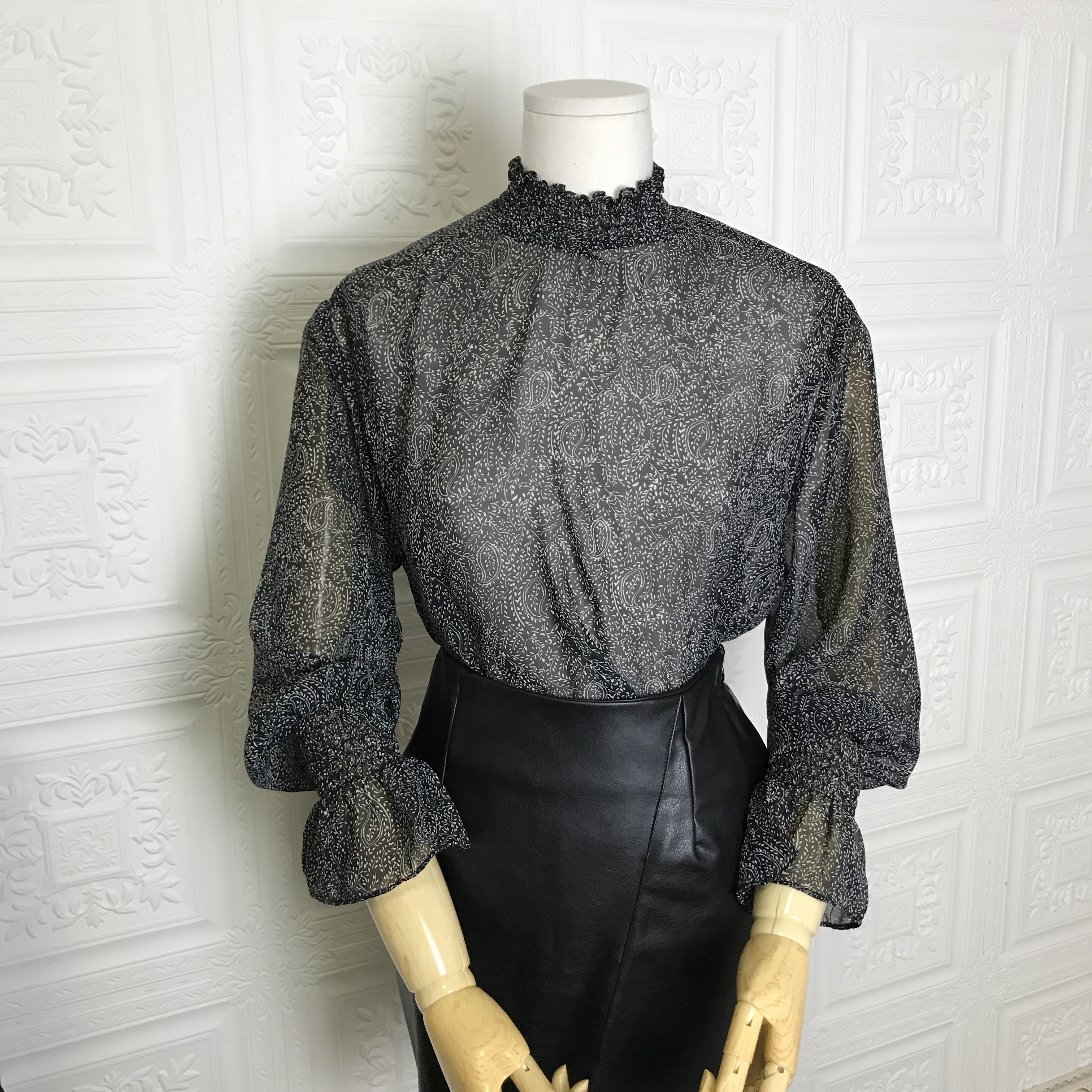 NEW FASHION LADY GIRL Blouse Autumn Frilly Blouse 