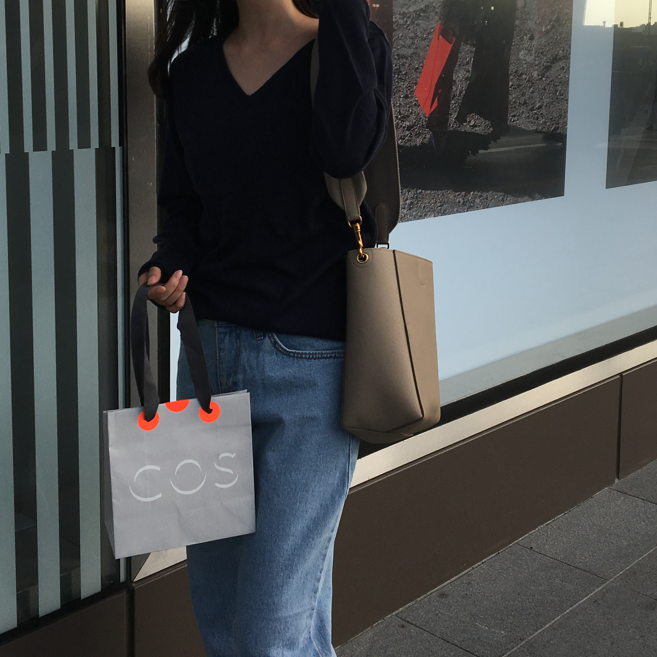 Women Jeans Pants Natural Vintage Denim Pants 2col