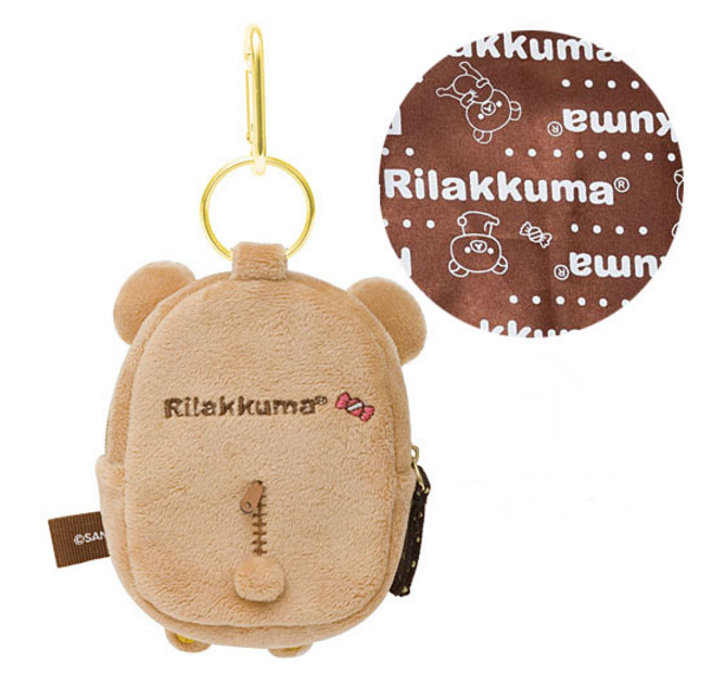 New Rilakkuma bag loose doll pouch soft Lovely hoo