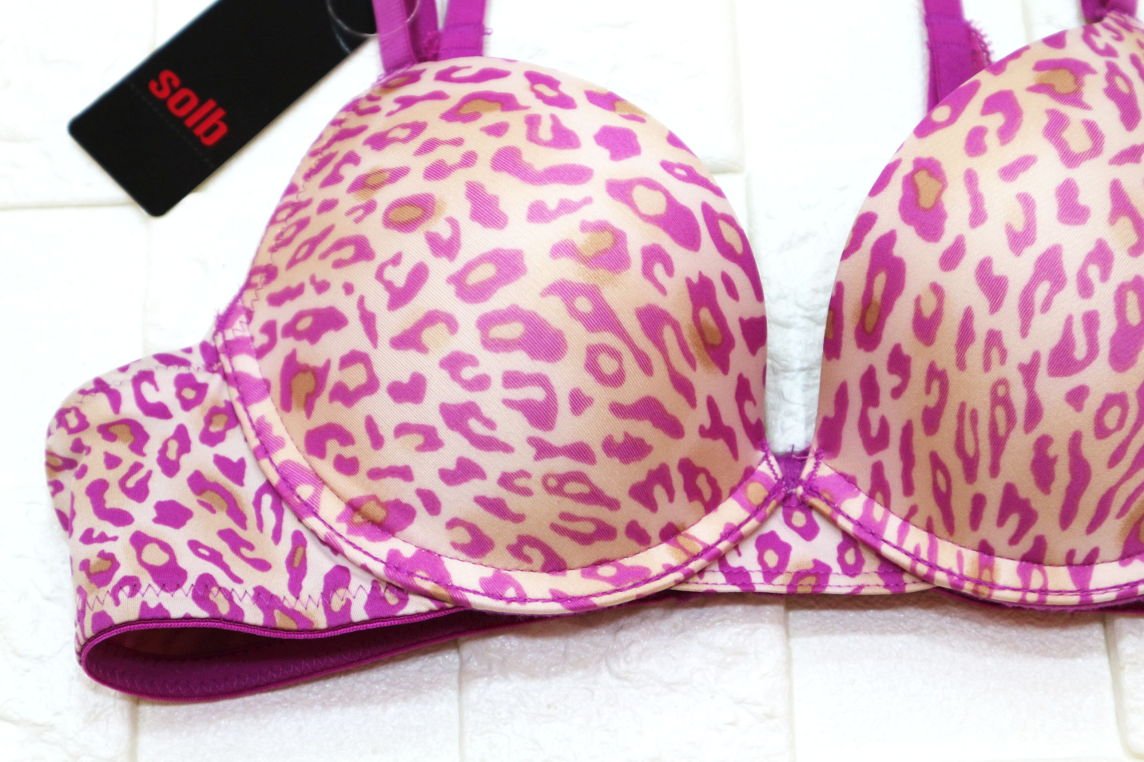 New Solv sexy backhoe bra Mint Purple A cup, B cup