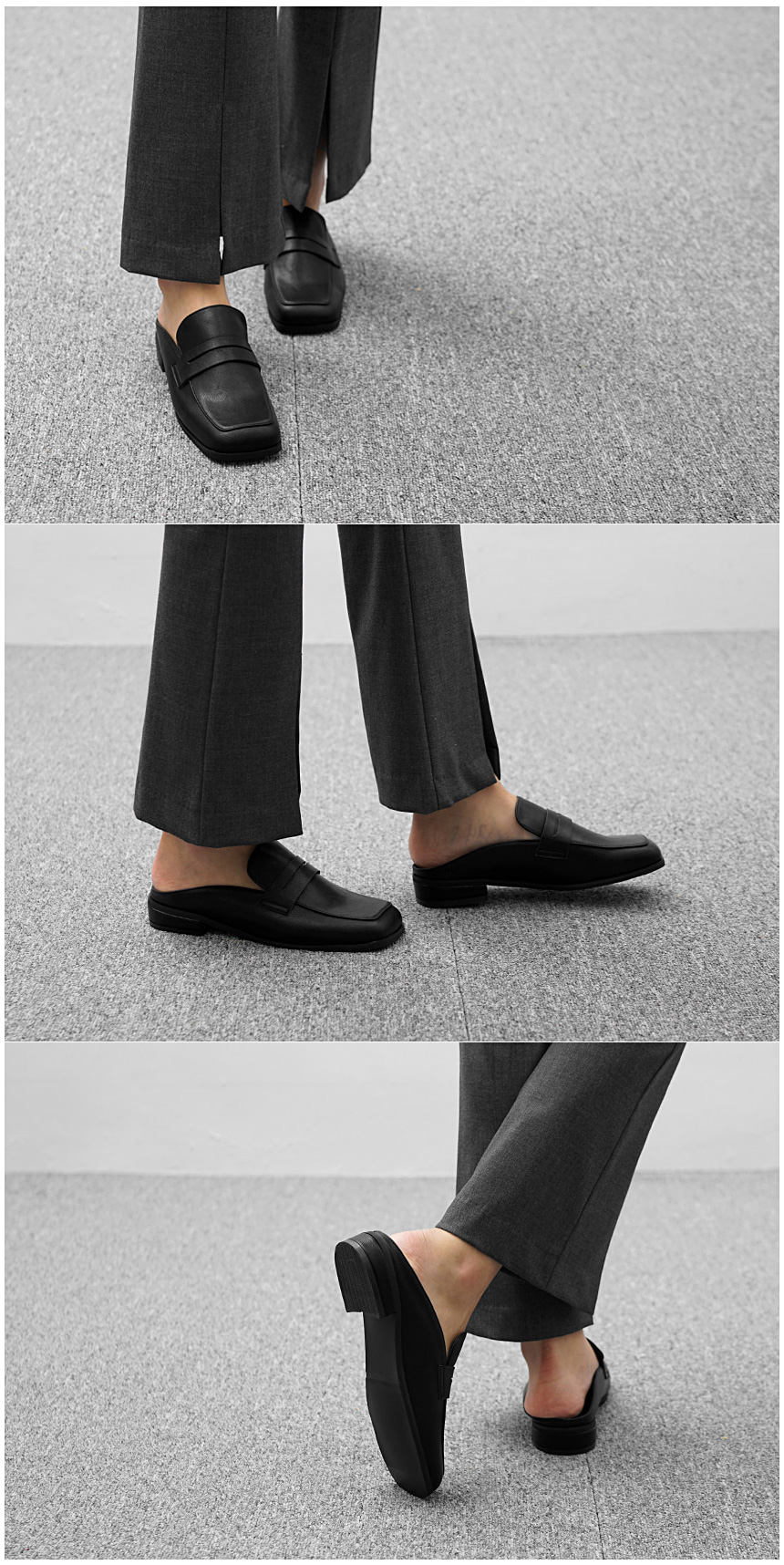 New Modern Daily Square Cobblue Shoes Women Sick C